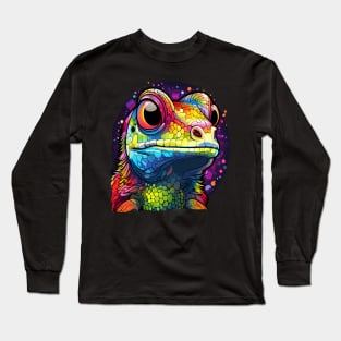 Gecko Rainbow Long Sleeve T-Shirt